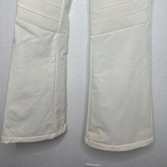 NWT Perfect Moment Aurora High Waist Flare Pants Snow White XL - Picture 5 of 15